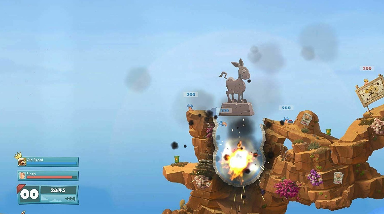 Worms Battleground и Worms W.M.D  PS4 дополнительное изображение 3